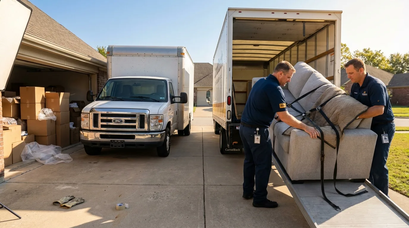 DIY truck vs professional crew comparison in Manorville